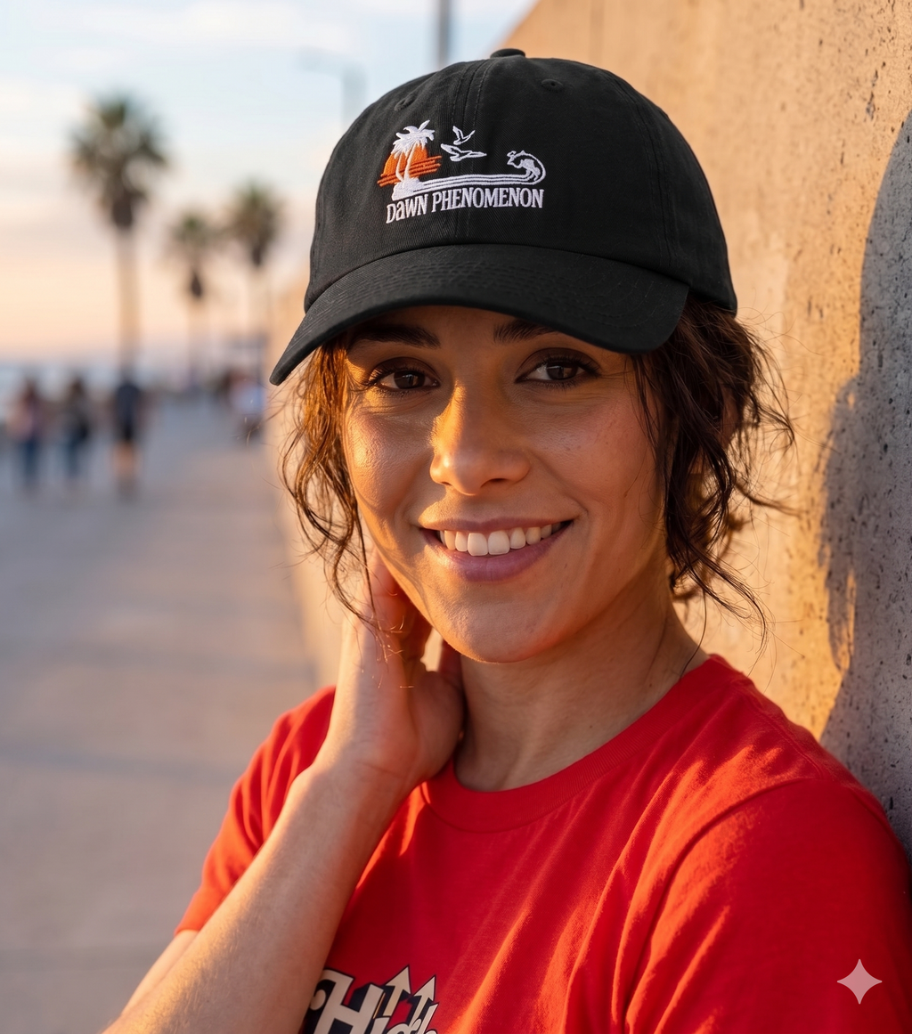 Dawn Phenomenon Hat